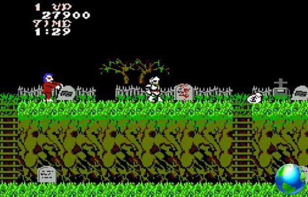 Trucos y códigos de Ghosts'n Goblins NES