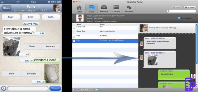 Whatsapp Pocket - Enregistrer les conversations Whatsapp sur PC et Mac