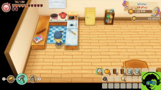 Come ottenere una cucina in Story of Seasons: Friends of Mineral Town