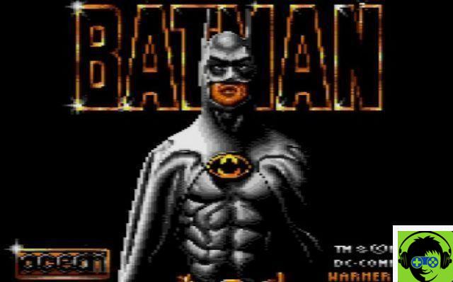 Batman: The Movie - Commodore 64 senhas e códigos