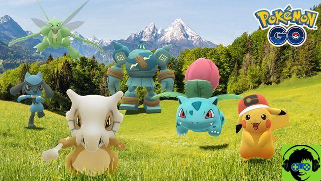 Guia de pesquisa agendada para a semana de animação Pokémon GO