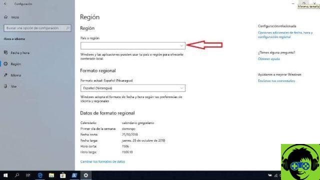 How to change system locale in Windows 10