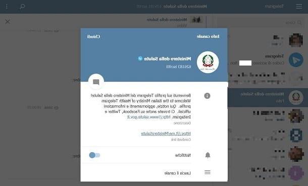 How to share a Telegram channel
