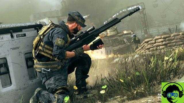 Utilitário de comentários Quickscope em Call of Duty: Modern Warfare