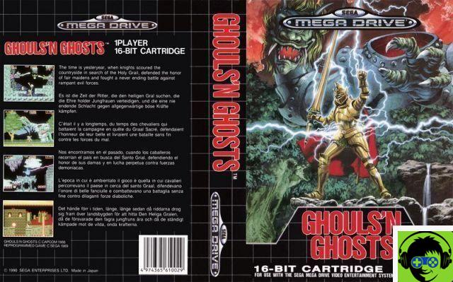 Ghouls'n Ghosts Sega Mega Drive cheats and codes