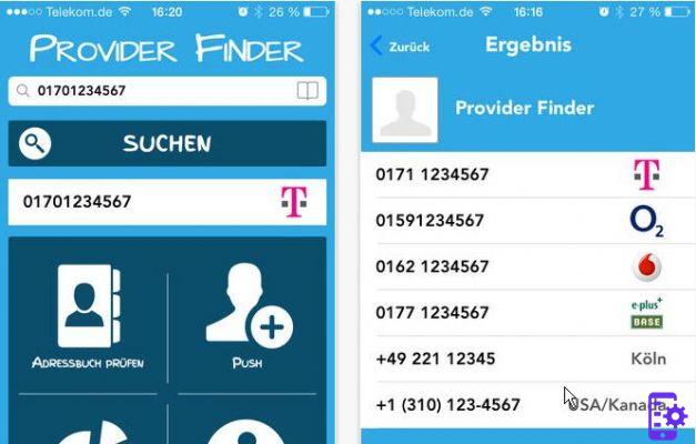 IPhone app to identify the operator of a phone number