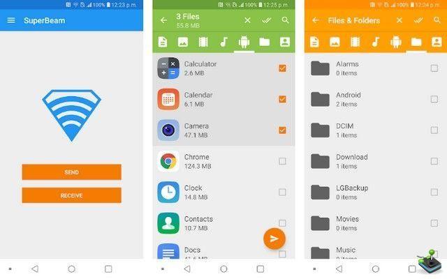 10 melhores aplicativos de compartilhamento de arquivos no Android