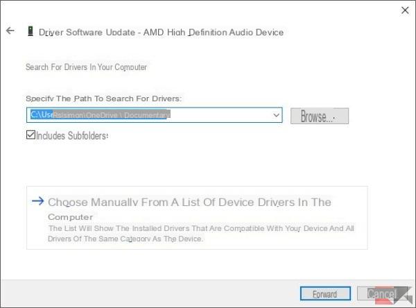 Risolvere problemi audio in Windows 10