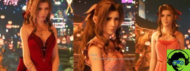 Cómo conseguir todos los vestidos para Aerith, Cloud y Tifa en Final Fantasy VII Remake
