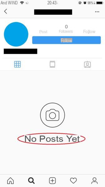 How to understand if a contact has blocked us on Instagram
