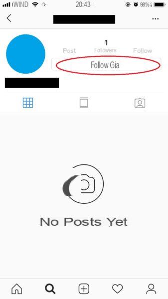 How to understand if a contact has blocked us on Instagram