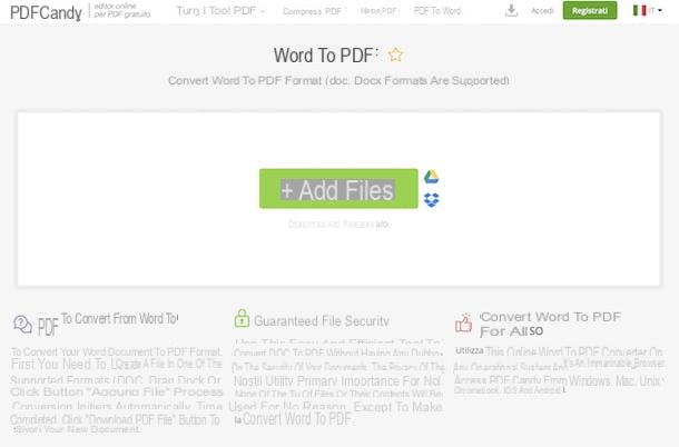 How to convert a Word file to PDF