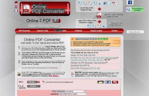 Come convertire PDF in Word Mac