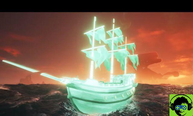Como derrotar navios fantasmas na atualização de Sea of ​​Thieves Haunted Shores
