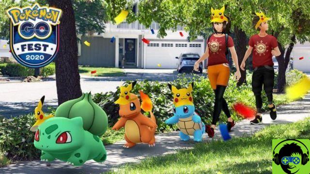 Tiempos de aparición de Pokémon GO Fest 2020 y eso puede ser brillante