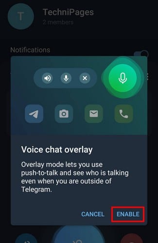 Cómo funcionan los chats de voz en Telegram