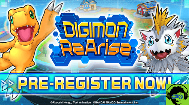 Se ami Digimons, assicurati di pre-registrarti a ReArise