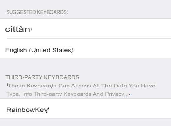 How to change the keyboard on iPhone and iPad