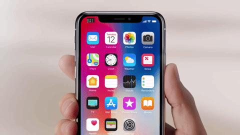 The iPhone X gestures to know