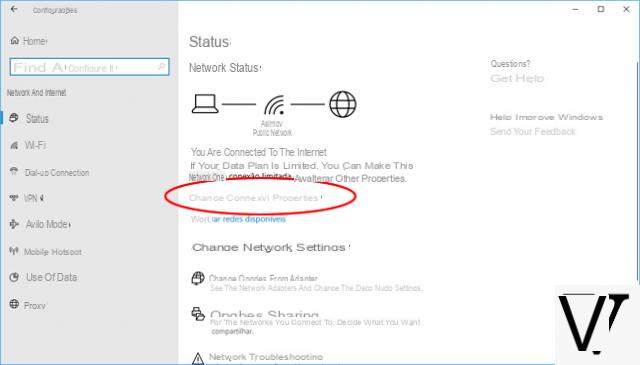 How to change Public to Private network on Windows 10