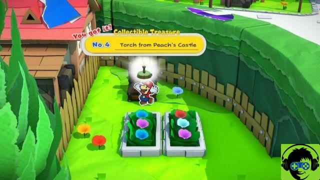 Paper Mario: El rey del origami - Llega al castillo de Peach | Tutorial de Toad Town