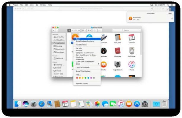 Como baixar, instalar e configurar o AceStream no Mac para assistir a vídeos - Rápido e fácil