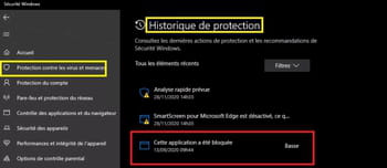 Windows Defender W10 protection history how to remove it?