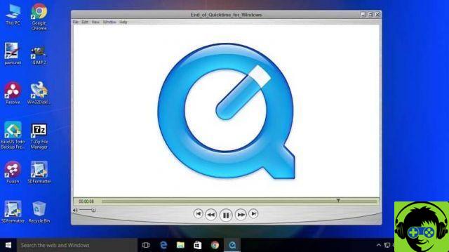 Como baixar e instalar o QuickTime PRO Full para Windows 10 gratuitamente em espanhol