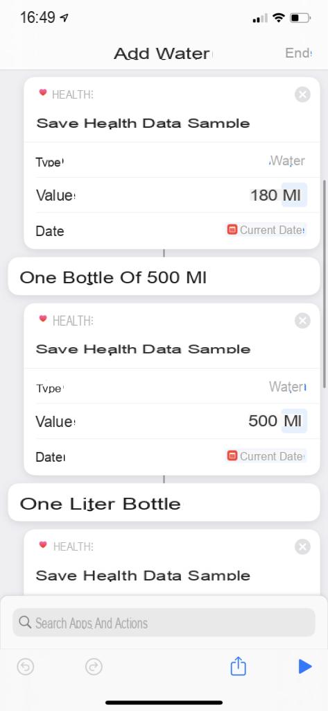 Track your drinking water with Siri on iPhone