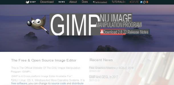 Como editar fotos com o GIMP