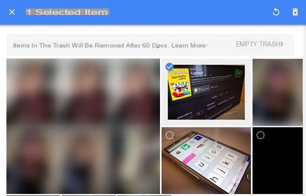 How to recover photos from Google Photos