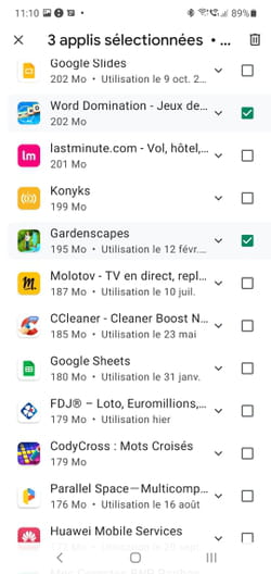 Remove Android app: all methods