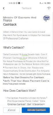 Voici comment activer le cashback sur vos cartes de crédit/débit/ATM