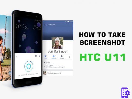 Capture d'écran du HTC U11