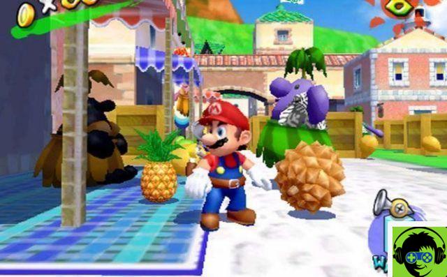 Super Mario Sunshine - códigos e cheats para Nintendo GameCube