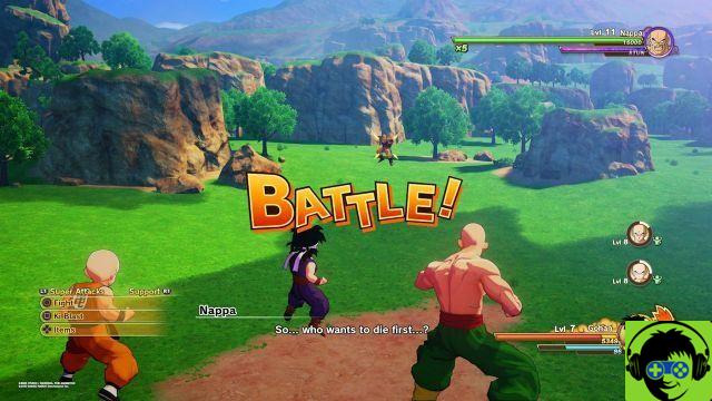Dragon Ball Z: Kakarot - Como vencer Nappa como Gohan