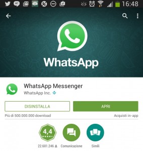 Não é possível atualizar o Whatsapp no ​​Android?