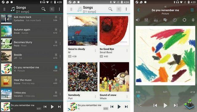 Los 10 mejores reproductores de música para Android