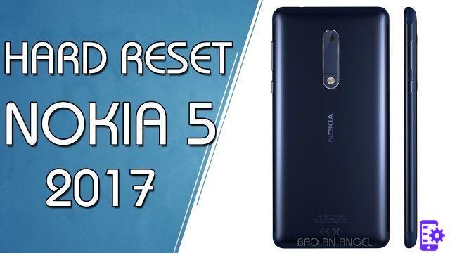 Venha fazer hard reset Nokia 5