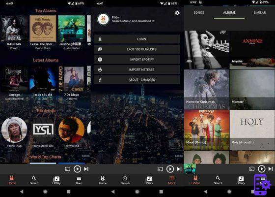 8 Aplicación gratuita de descarga de música en Android
