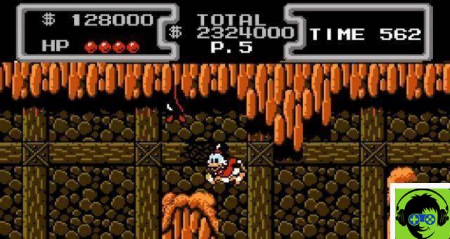 DuckTales NES cheats and codes