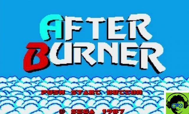 After Burner - códigos e cheats do Sega Master System