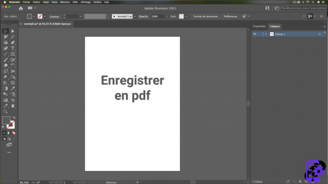 Como fazer um pdf para imprimir no Illustrator?