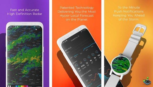 Le 10 migliori app meteo per Android nel 2022